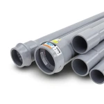 UPVC Pipes Nominal Pressure 8 Bar Outside Diameter 500 mm Thickness 15.3 mm Gray | Al Watania Plastics
