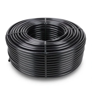 High Density Polyethylene Pipe Pressure 6 Bar PE 80 Outer Diameter 180 mm SDR 33 Black