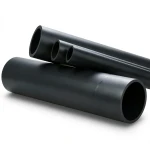 انابيب بلاستيك HDPE ضغط 12.5 بار PE 80 قطر 400 ملي SDR 11 اسود