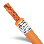 سلك نحاس مجدول 3 AWG مطلي بالقصدير، عزل PVC 105°C، برتقالى، 600 فولت، 500 قدم | شركة كابلات الشرقية للصناعة