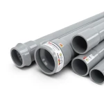 UPVC Pipes Nominal Pressure 6 Bar Outside Diameter 710 mm Thickness 17.4 mm Gray | Al Watania Plastics