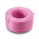 Flexible Copper Electric Wire 16mm, 600/1000V, 100 yards, Pink | Al Fanar