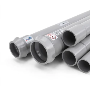 UPVC Pipes Nominal Pressure 8 Bar Outside Diameter 710 mm Thickness 21.8 mm Gray | Al Watania Plastics