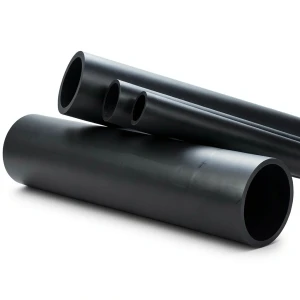 HDPE Pipe Pressure 12.5 Bar PE 80 Size 500 mm SDR 11 Black