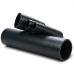 HDPE Plastic Pipe Nominal Pressure 12.5 Bar PE 80 Outer Diameter 560 mm Thickness 50.8 mm SDR 11 Black Color
