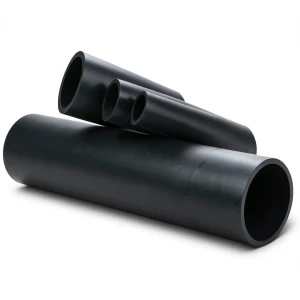 HDPE Plastic Pipe Nominal Pressure 12.5 Bar PE 80 Outer Diameter 560 mm Thickness 50.8 mm SDR 11 Black Color