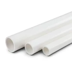 مواسير UPVC جدول 40 مقاس 0.75 إنش سمك 2.87 مم أبيض