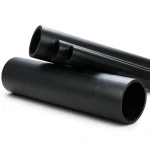 HDPE Pipe Pressure 12.5 Bar PE 80 Size OD 630 mm SDR 11 Black