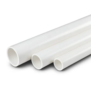 UPVC Pipes Schedule 40 Size 1 inch Thickness 3.38 mm White