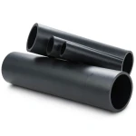 HDPE Pipe Pressure 12.5 Bar PE 80 Size 710 mm SDR 11 Black
