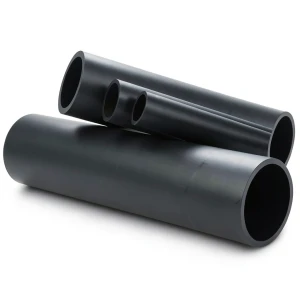 HDPE Pipe Pressure 12.5 Bar PE 80 Size 710 mm SDR 11 Black