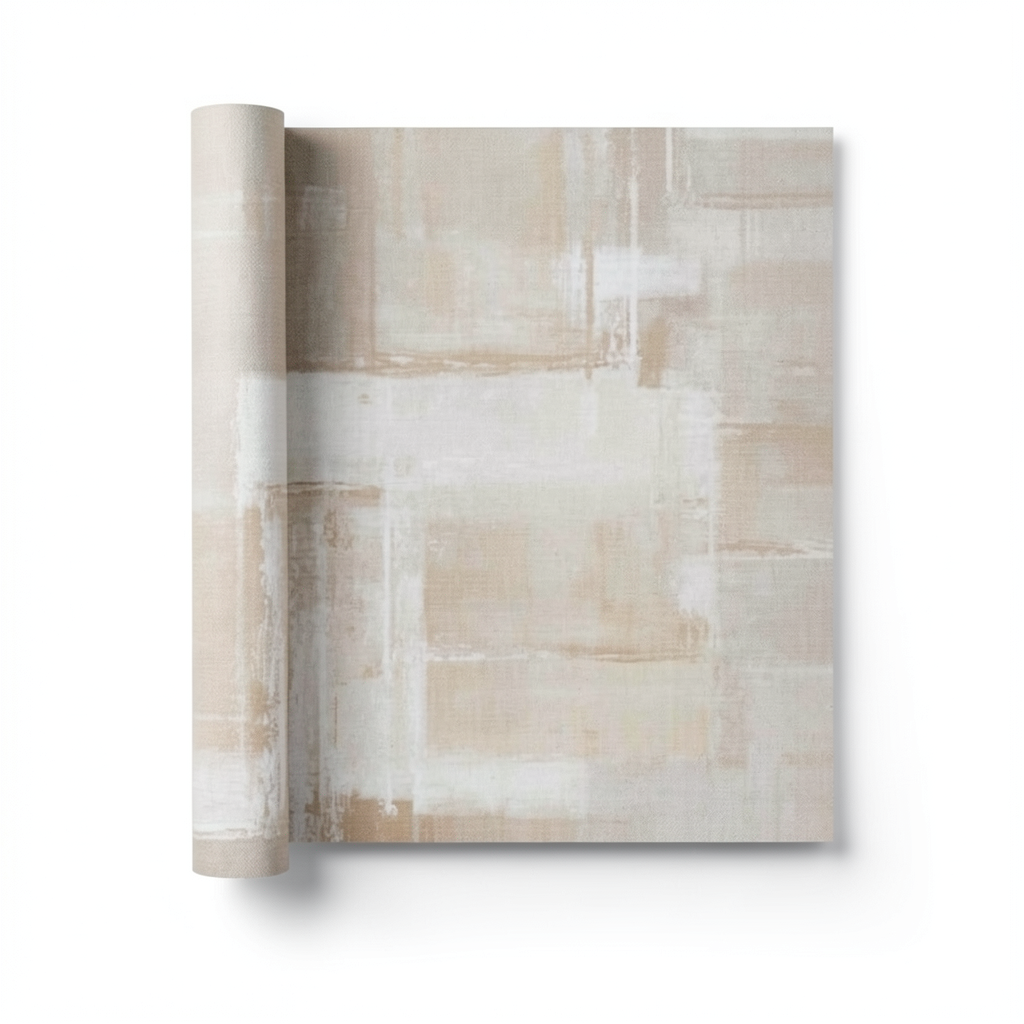 Italian Wall Covering 10m x 0.53m Beige Color, Model 41224