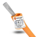 سلك نحاس مجدول 2/0 AWG مطلي بالقصدير عزل PVC 105°C برتقالى 600 فولت 500 قدم | شركة كابلات الشرقية للصناعة