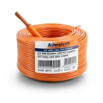 سلك نحاس مجدول 2/0 AWG مطلي بالقصدير عزل PVC 105°C برتقالى 600 فولت 500 قدم | شركة كابلات الشرقية للصناعة