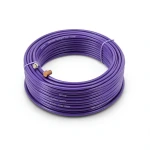 0.5mm Flexible Copper Wire 600/1000V 300ft Length, Purple | Al Fanar