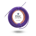 2.5mm Flexible Copper Wire 600/1000V 300ft Length, Purple | Al Fanar