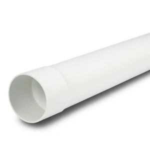UPVC Pipe PN 8 Bar (SDR 33) Outside Diameter 160 mm Thickness 4.9 mm White