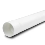UPVC Pipe PN 8 Bar (SDR 33) Outside Diameter 200 mm Thickness 6.2 mm White