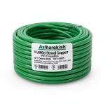 10 AWG Stranded Tinned Copper Wire PVC Insulation 105°C Green 600V 2500ft | Asharqiyah Cables Company for Industry