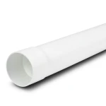 UPVC Pipe PN 8 Bar (SDR 33) Outside Diameter 250 mm Thickness 7.7 mm White