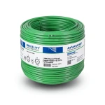 لفة سلك نحاس مجدول 1 AWG مطلي بالقصدير عزل PVC 105°C اخضر 600 فولت 500 قدم | شركة كابلات الشرقية للصناعة