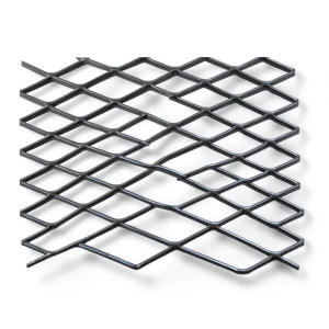 Hot Rolled Black Steel Expanded Metal Mesh Khaleeji 2 mm Thick 1.22x1 m