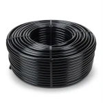 انابيب HDPE ضغط 6 بار PE 80 قطر خارجي 140 مم سمك 6.4 مم لون اسود
