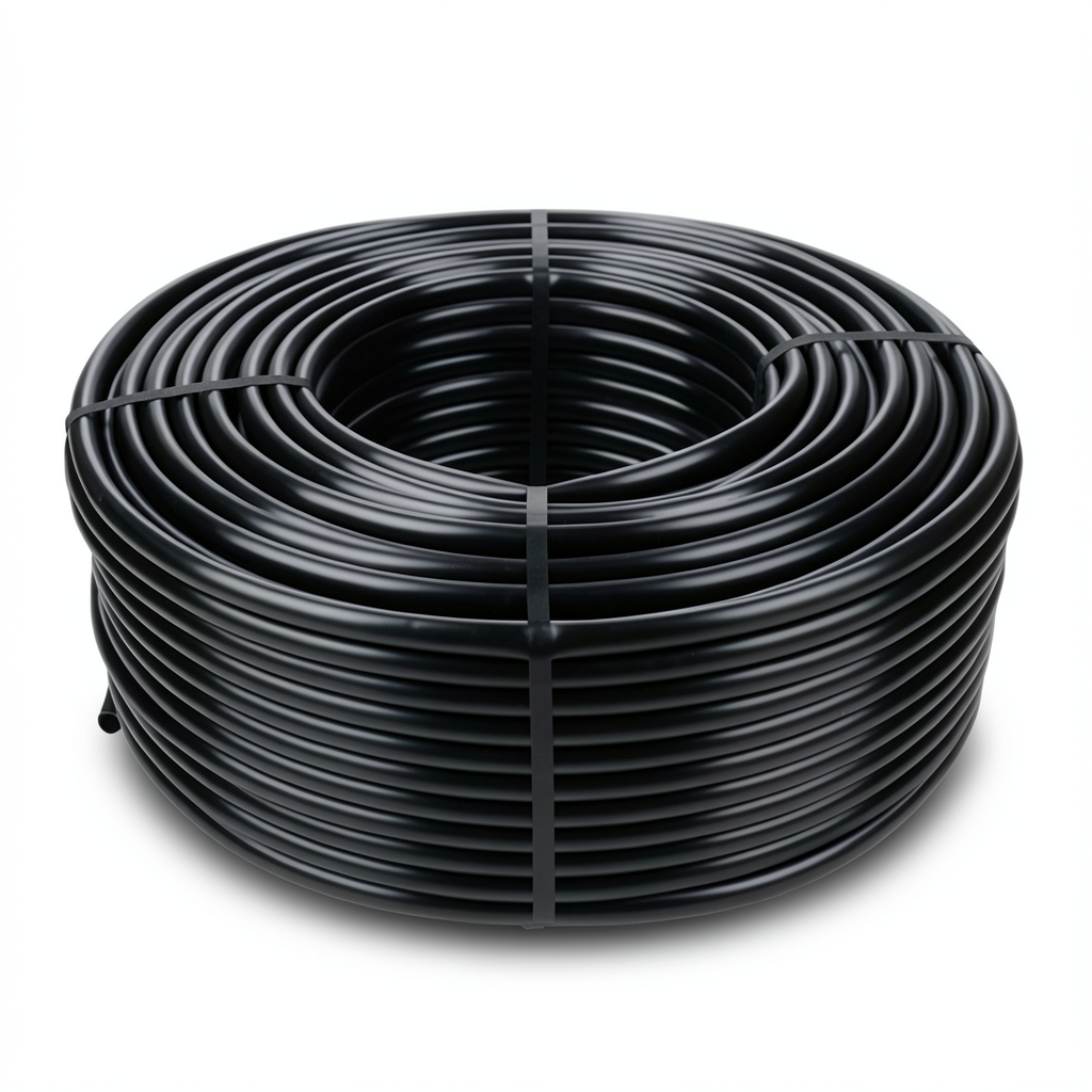 مواسير بولي ايثيلين عالي الكثافة ضغط 6 بار PE 80 قطر خارجي 180 mm SDR 33 لون اسود