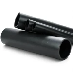 انابيب بلاستيك HDPE ضغط 12.5 بار PE 80 قطر 400 ملي SDR 11 اسود