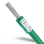 سلك كهرباء نحاس مجدول 2 AWG مطلي بالقصدير معزول PVC 105°C اخضر 600 فولت 500 قدم | شركة كابلات الشرقية للصناعة