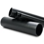 HDPE Pipe 12.5 Bar Pressure PE 80, 450 mm Diameter SDR 11, Black