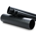 انابيب HDPE ضغط 12.5 بار PE 80 قطر 500 ملم SDR 11 لون اسود