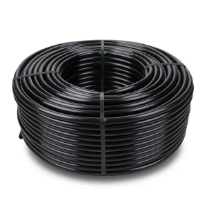 HDPE Plastic Coil Pipe Pressure 16 Bar PE 80 Size 25mm SDR 9 Thickness 2.8 mm Black
