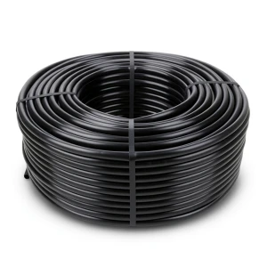 لفة أنابيب HDPE ضغط 16 بار PE 80، قطر خارجي 40 مم SDR 9 أسود