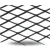 Hot Rolled Black Steel Expanded Metal Mesh Khaleeji 2.3 mm Thickness 1.22 m Width 2 m Length - Image 1