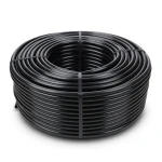 HDPE Coil Pipe Pressure 16 Bar PE 80 Size 90 mm SDR 9 Thickness 10.1 mm Black