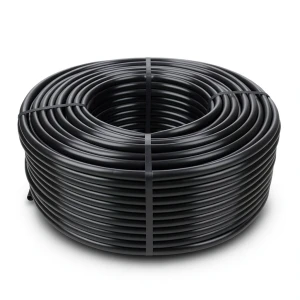 HDPE Coil Pipe Pressure 16 Bar PE 80 Size 90 mm SDR 9 Thickness 10.1 mm Black