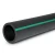 HDPE Polyethylene Pipe Nominal Pressure 10 Bar PE 63 OD 200 mm SDR 11 Black with Green Stripes - Image 1