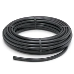 HDPE Polyethylene Plastic Coil Pipe 10 Bar Pressure PE 63, 40 mm Diameter, SDR 11, Black