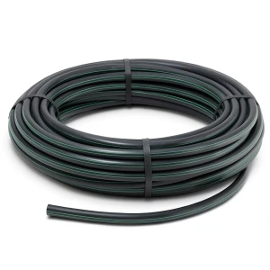 HDPE Coil Pipe 10 Bar Pressure PE 63 Outer Diameter 50 mm SDR 11 Black