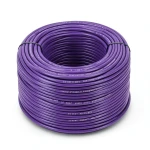 1mm Flexible Copper Wire 600/1000V 300ft Length, Purple | Al Fanar