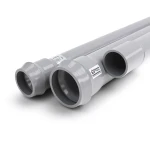 UPVC Pipes Nominal Pressure 20 Bar Outside Diameter 110 mm Thickness 8.1 mm Gray | Al Watania Plastics