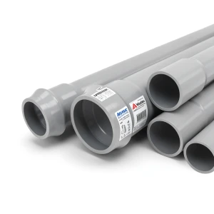 UPVC Pipes Nominal Pressure 8 Bar Outside Diameter 900 mm Thickness 27.6 mm Gray | Al Watania Plastics