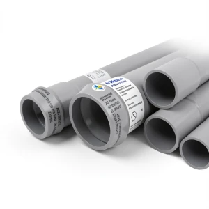 UPVC Pipes Nominal Pressure 20 Bar Outside Diameter 125 mm Thickness 9.2 mm Gray | Al Watania Plastics