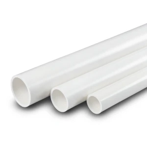 UPVC Pipes Schedule 40 Size 1.25 inch Thickness 3.56 mm White