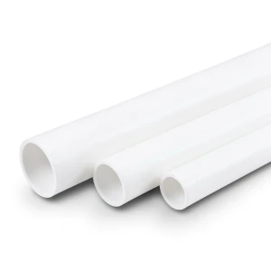 UPVC Pipes Schedule 40 Size 1.5 inch Thickness 3.68 mm White Colour