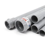 UPVC Pipes Nominal Pressure 20 Bar Outside Diameter 225 mm Thickness 16.6 mm Gray | Al Watania Plastics