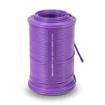 1mm Flexible Copper Wire 600/1000V 300ft Length, Purple | Al Fanar
