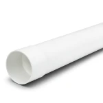 UPVC Pipe PN 10 Bar (SDR 26) Size 200 mm Thickness 7.7 mm White Color