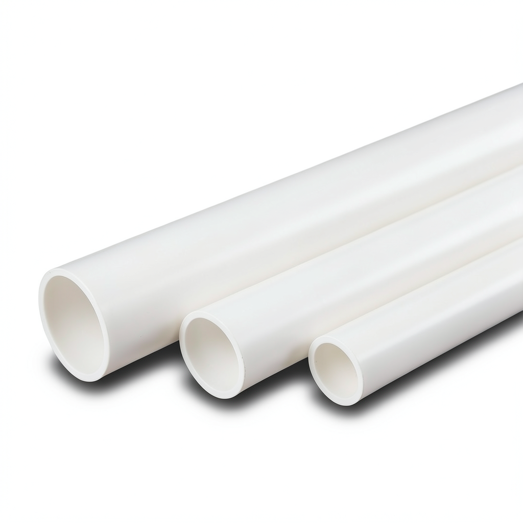 UPVC Pipes Schedule 40 3 inch Thickness 5.49 mm White